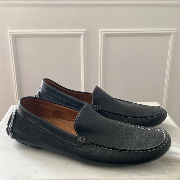1901 Leather Driving Shoes - Picture 1 of 9
